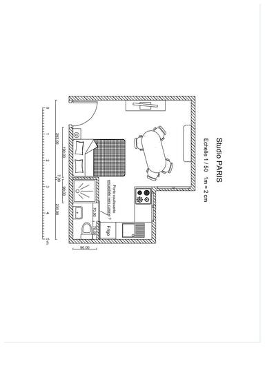 Location appartement studio Paris 12e