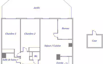 Neuilly-Sur-Seine Avec Jardin Privatif De 60 M² Pondéré À 20M²