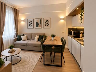 Vente appartement studio Paris 18e