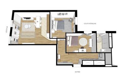 Vente appartement 3 pièces Lyon 2e