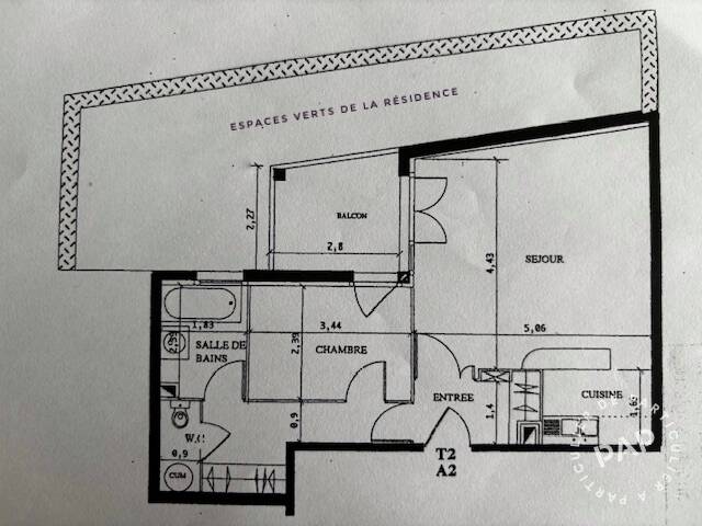 Vente appartement 2 pièces 51 m² Aussonne (31840) - 51 m² - 135.000 € | Particulier à Particulier — 6