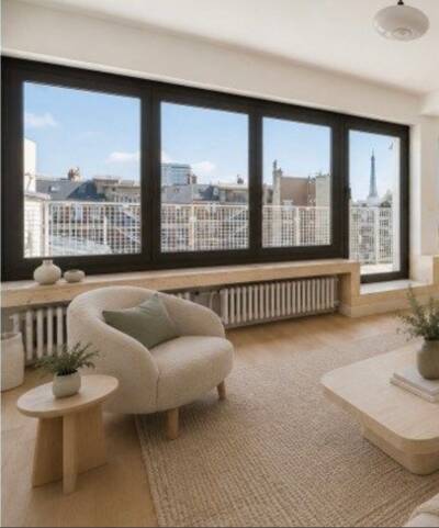 Vente appartement 4 pièces Paris 16e
