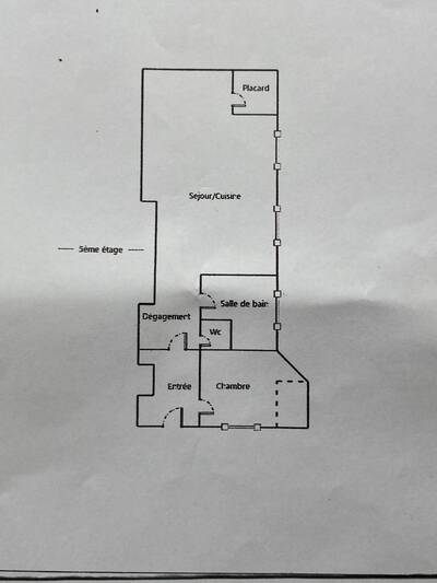 Location appartement 2 pièces Paris 4e