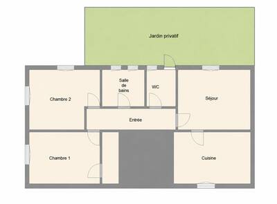 Location appartement 3 pièces Louviers (27400)
