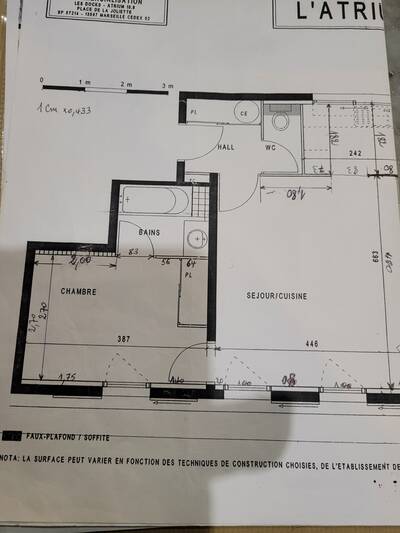 Vente appartement 2 pièces Marseille 2e