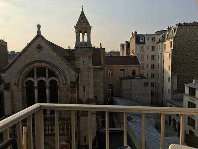 Location appartement studio Paris 16e