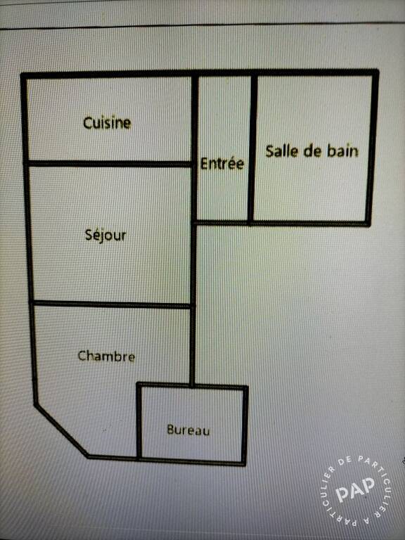 Appartement 44&nbsp;m²