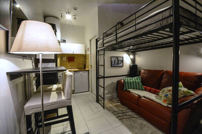 Location appartement studio Paris 16e