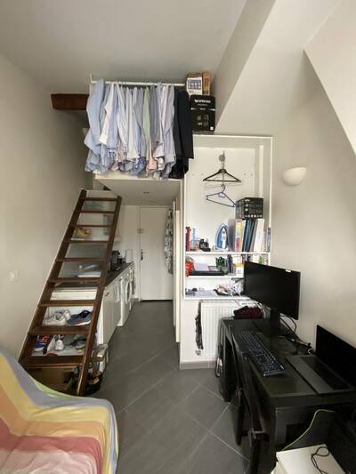 Location appartement studio Paris 16e