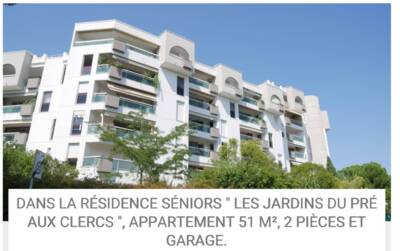 Location appartement 2 pièces Montpellier (34)