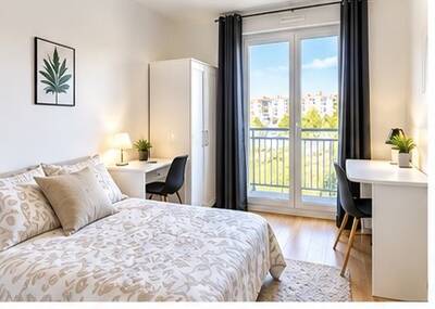 Location chambre en colocation 3 pièces Évry-Courcouronnes (91)