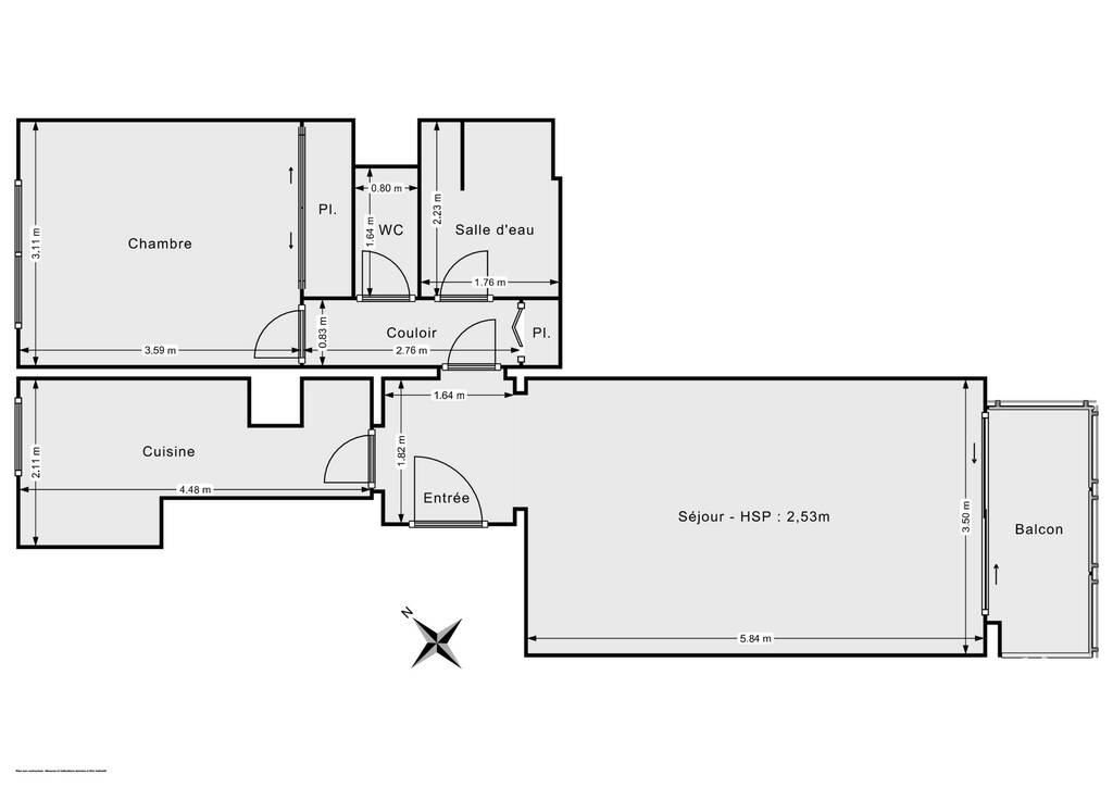 Appartement a louer issy-les-moulineaux - 2 pièce(s) - 51 m2 - Surfyn