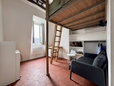 Location appartement studio Paris 6e