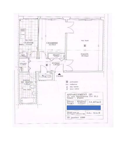 Location appartement 2 pièces Paris 5e
