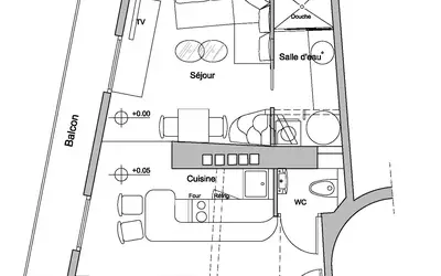Atypique -Studio Duplex Cosy