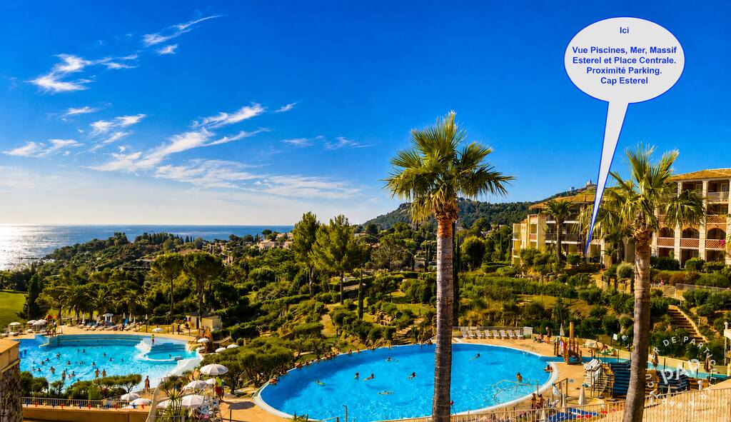 Cap Esterel - place centrale - dès 350 euros par semaine - 4 personnes
