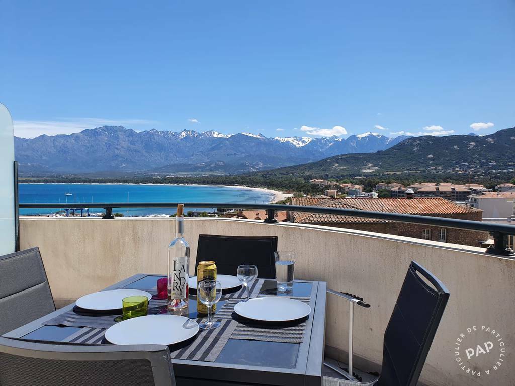 Calvi, T2 Vue Mer Époustouflante
