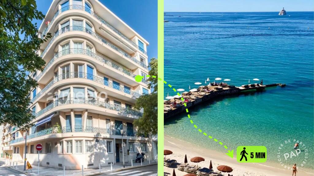 JUAN LES PINS - Le Vilmorin - dès 805 euros par semaine - 2 personnes