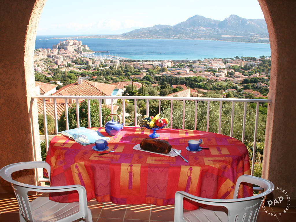 avec vue mer et jardin - CALVI