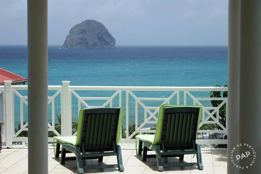 Le Diamant (97223) MARTINIQUE -Face au rocher du diamant. - dès 525 euros par semaine - 4 personnes