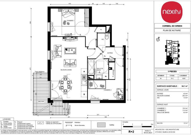 Appartement Corbeil-Essonnes (91100)