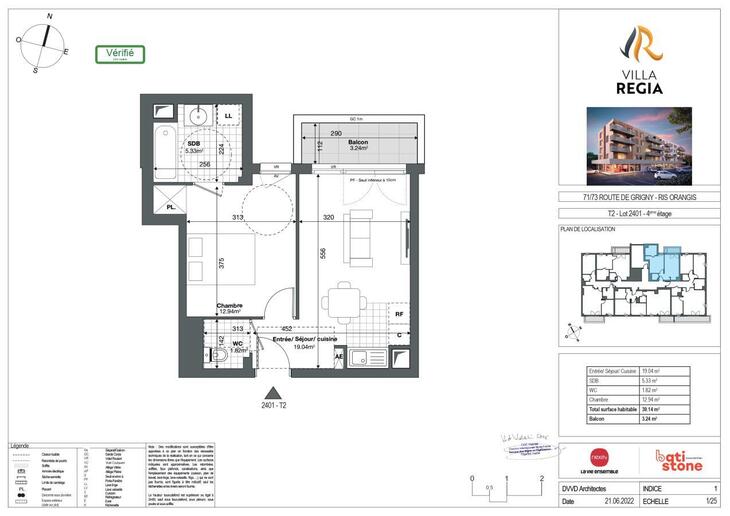 Appartement Ris-Orangis (91130)