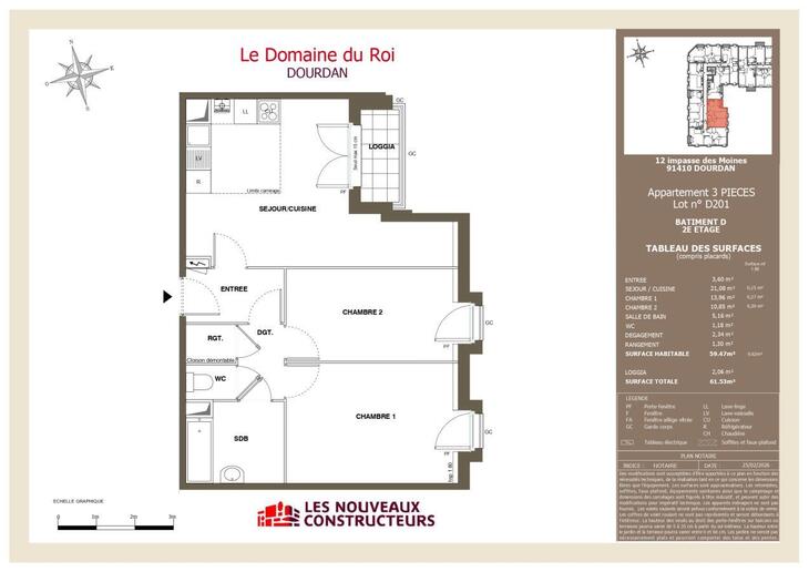 Appartement Dourdan (91410)