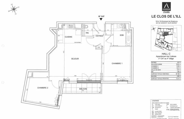 Appartement Nogent-sur-Marne (94130)