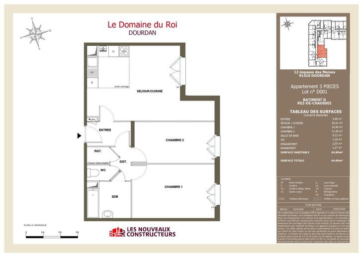 Appartement Dourdan (91410)