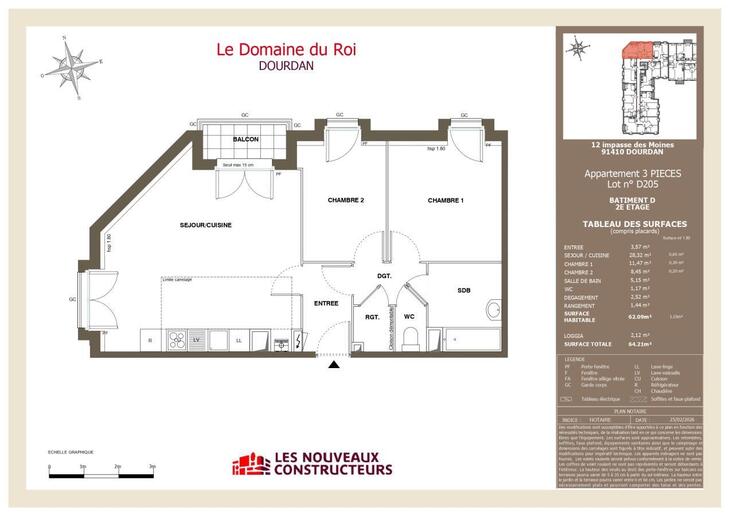 Appartement Dourdan (91410)