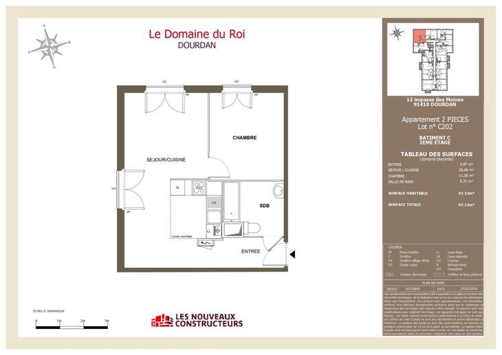 Appartement Dourdan (91410)