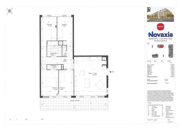 Appartement Massy (91300)
