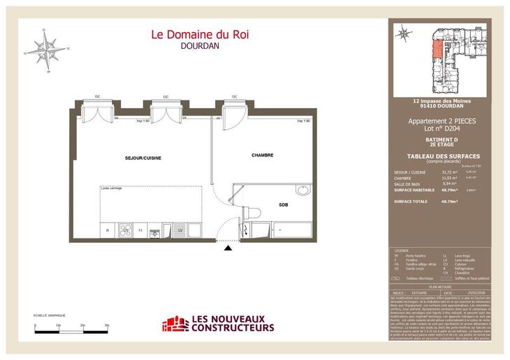 Appartement Dourdan (91410)