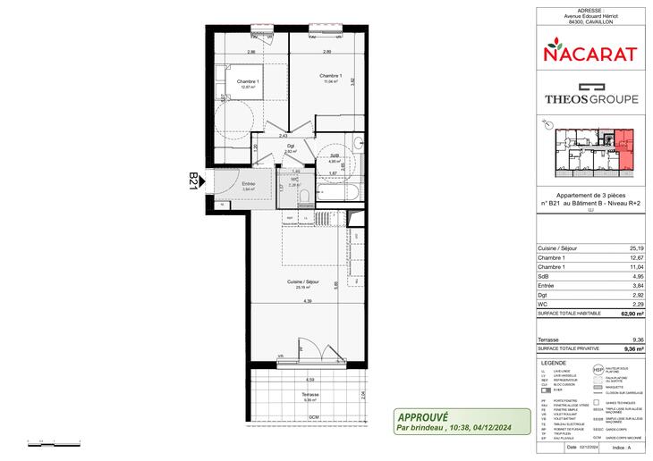 Appartement Cavaillon (84300)