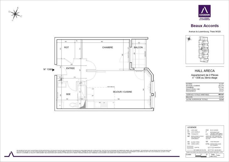 Appartement Thiais (94320)