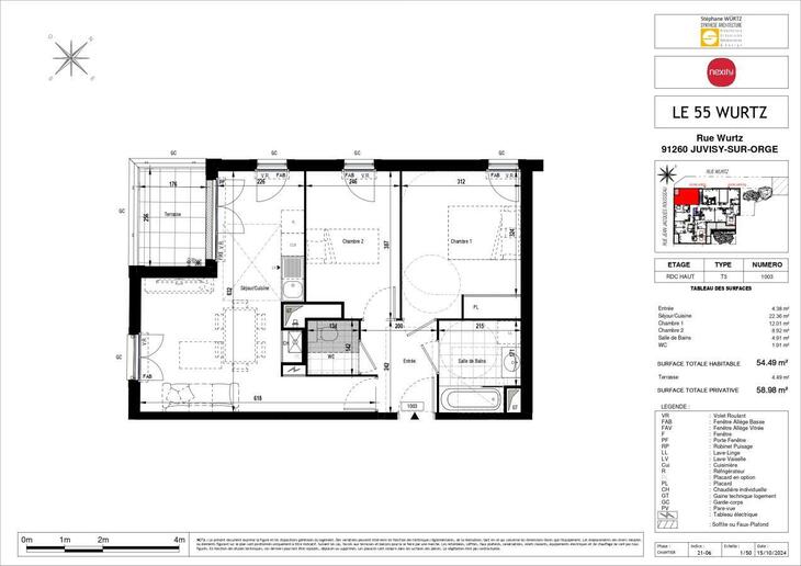 Appartement Juvisy-sur-Orge (91260)