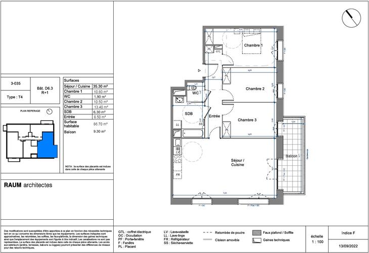 Appartement Dugny (93440)