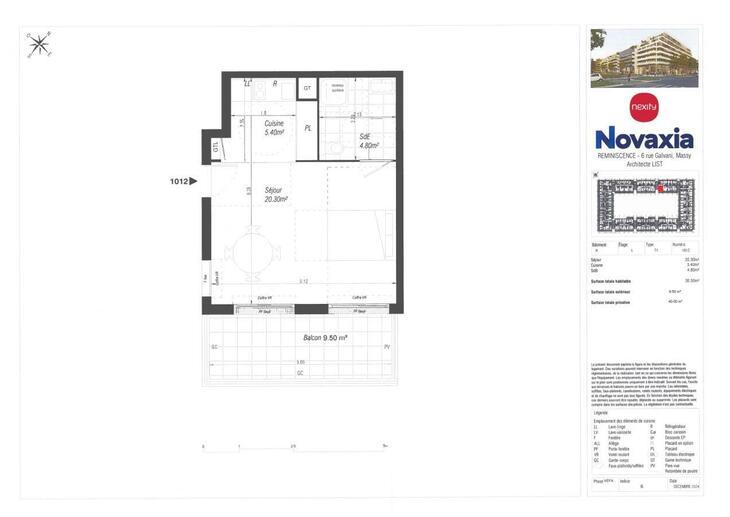 Appartement Massy (91300)