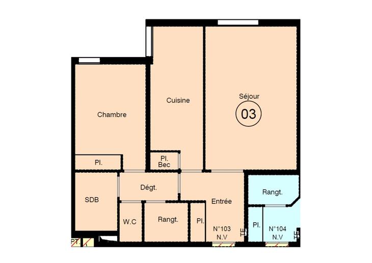 Appartement Athis-Mons (91200)