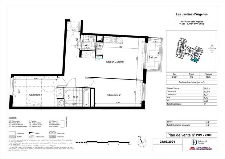 Appartement Juvisy-sur-Orge (91260)