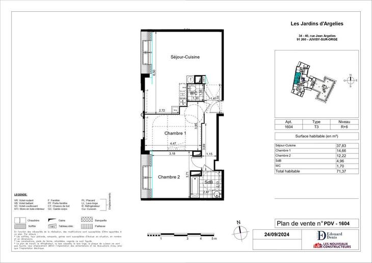 Appartement Juvisy-sur-Orge (91260)