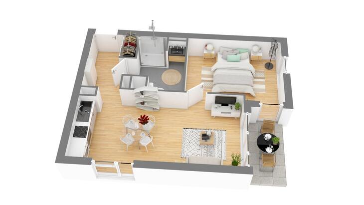 Appartement Saint-Herblain (44800)