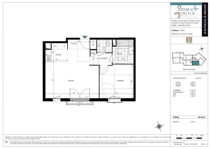 Appartement Villiers-le-Bel (95400)