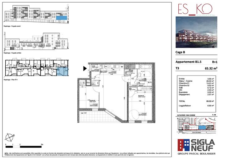 Appartement Valenciennes (59300)