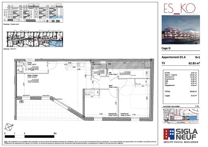 Appartement Valenciennes (59300)