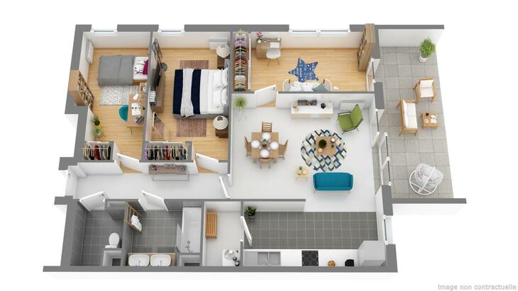 Appartement Villeneuve-Tolosane (31270)