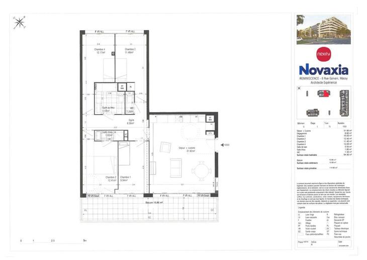 Appartement Massy (91300)