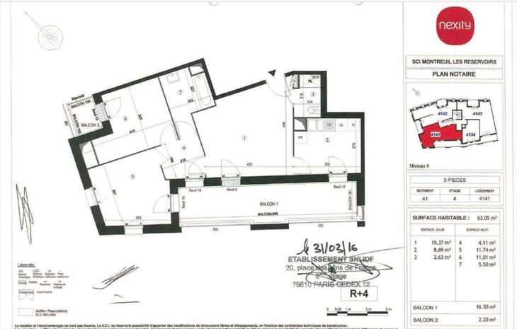 Appartement Montreuil (93100)