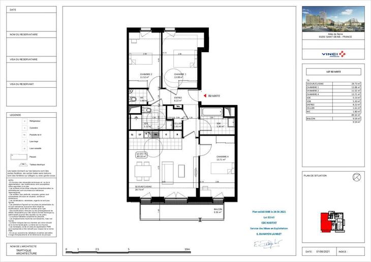 Appartement Saint-Denis (93)