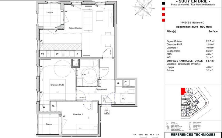 Appartement Sucy-en-Brie (94370)